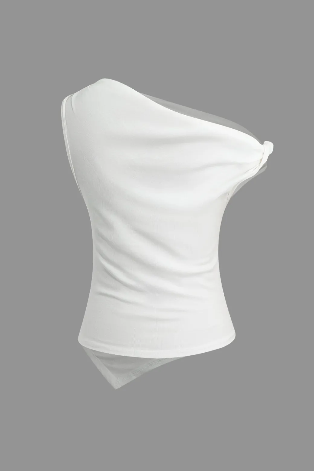 Best Sale Asymmetrical Ruched T-shirt T-Shirts