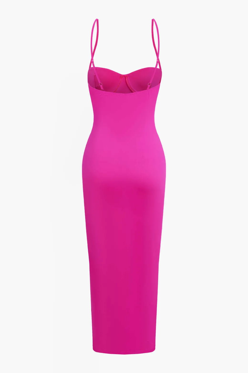 Hot Basic Solid Slip Maxi Dress Maxi Dresses