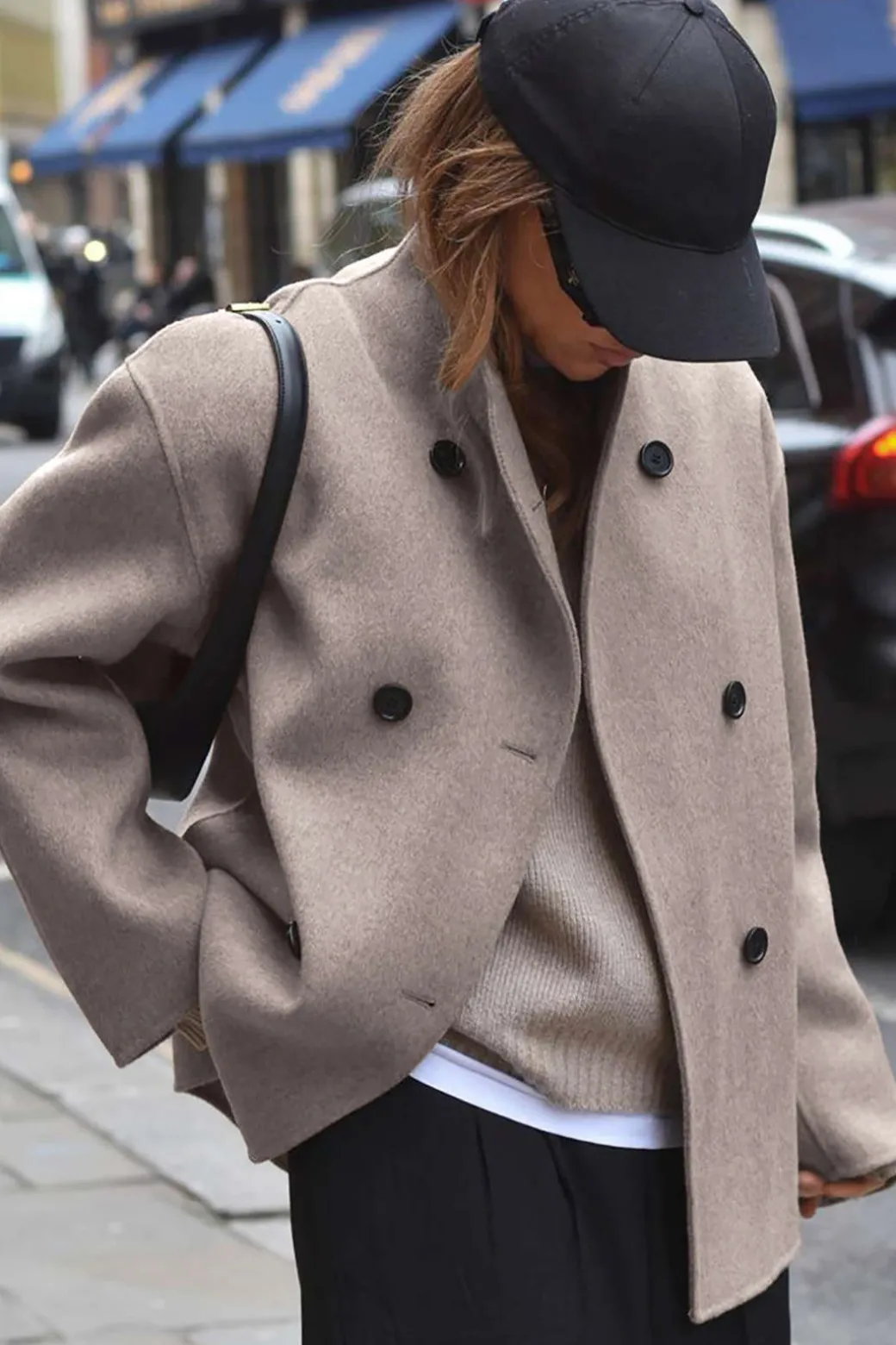 Hot Basic Solid Warm Coat Outerwear | Outerwear