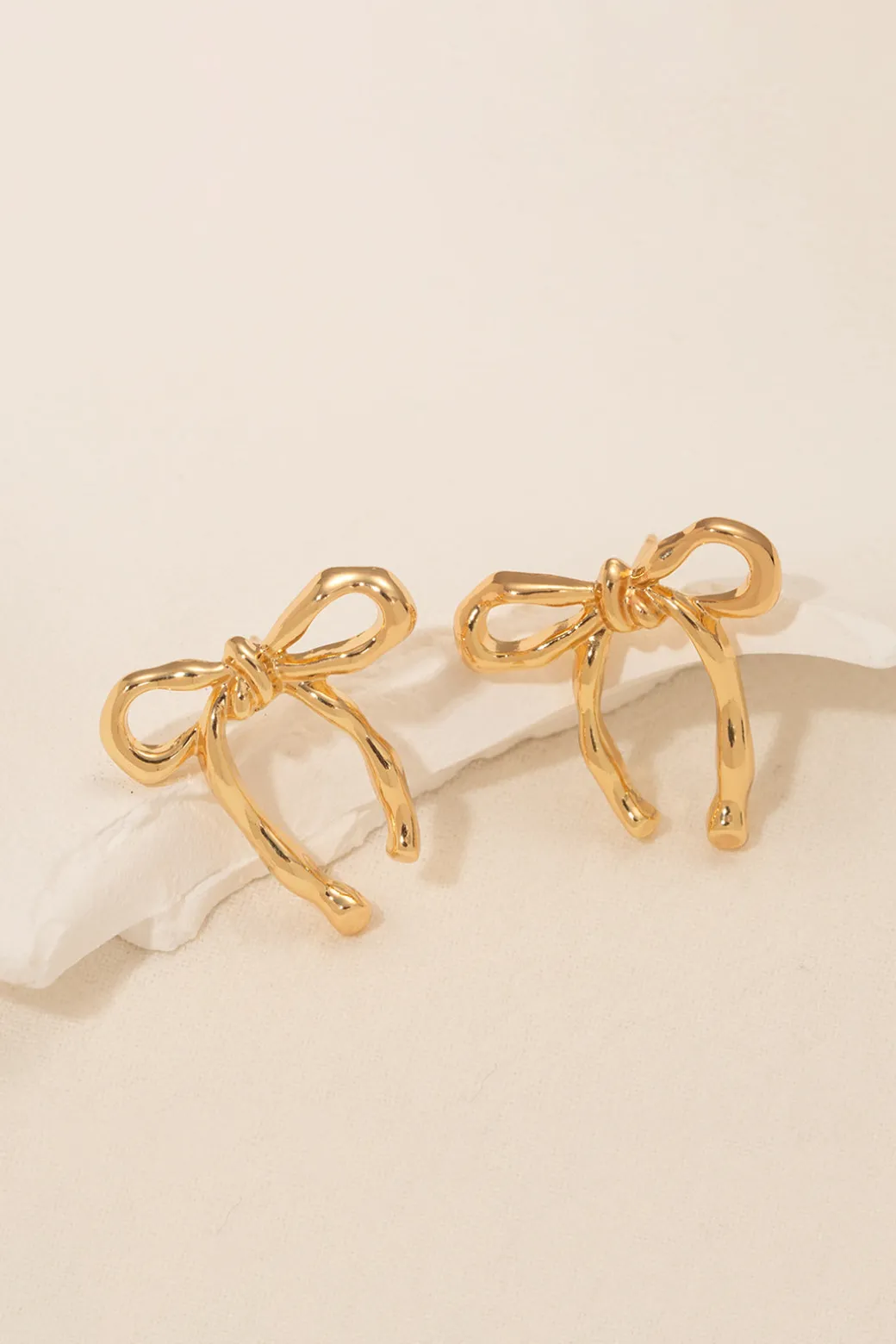 Hot Bowknot Simple Earrings Accessories