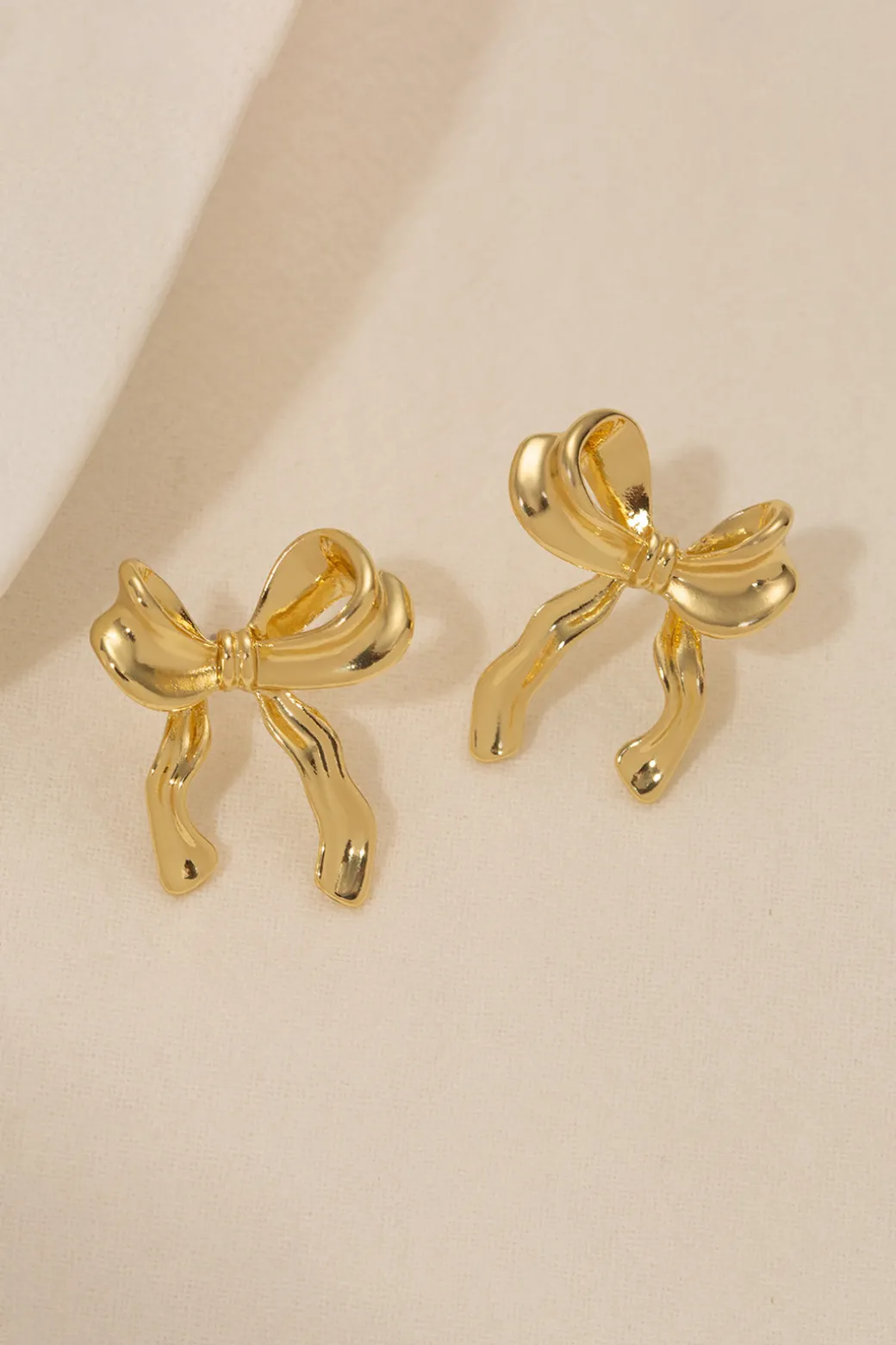 Hot Bowknot Simple Earrings Accessories