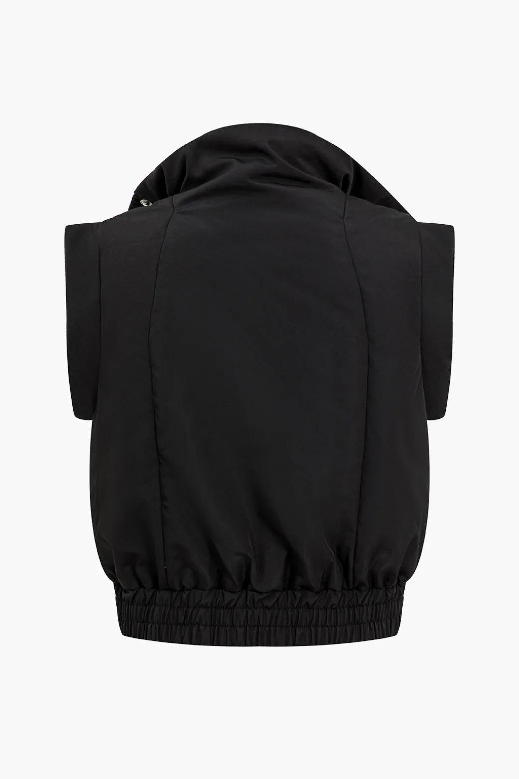 New Button Detail Padded Vest Outerwear | Outerwear