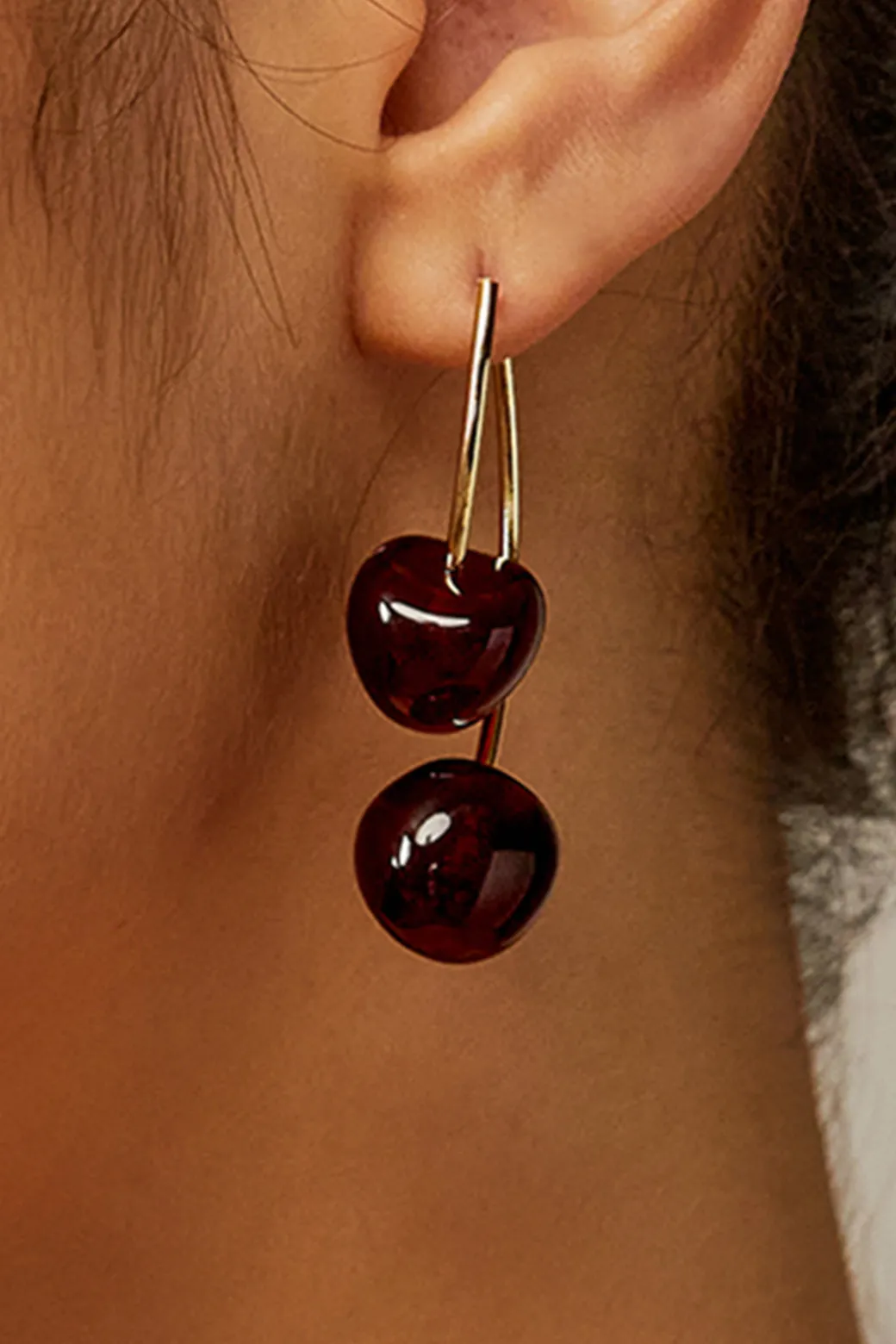 Flash Sale Cherry Design Earrings Earrings | Accessories