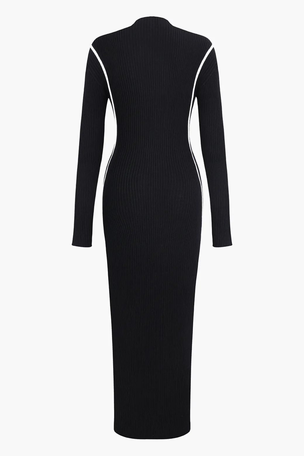 Outlet Color-Blocked Long Sleeve Midi Dress Long Sleeve Dresses | Midi Dresses