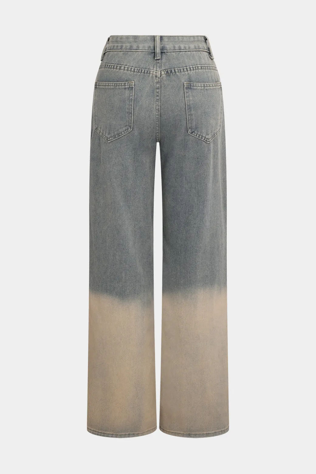 Online Denim Faded Straight Leg Jeans Jeans