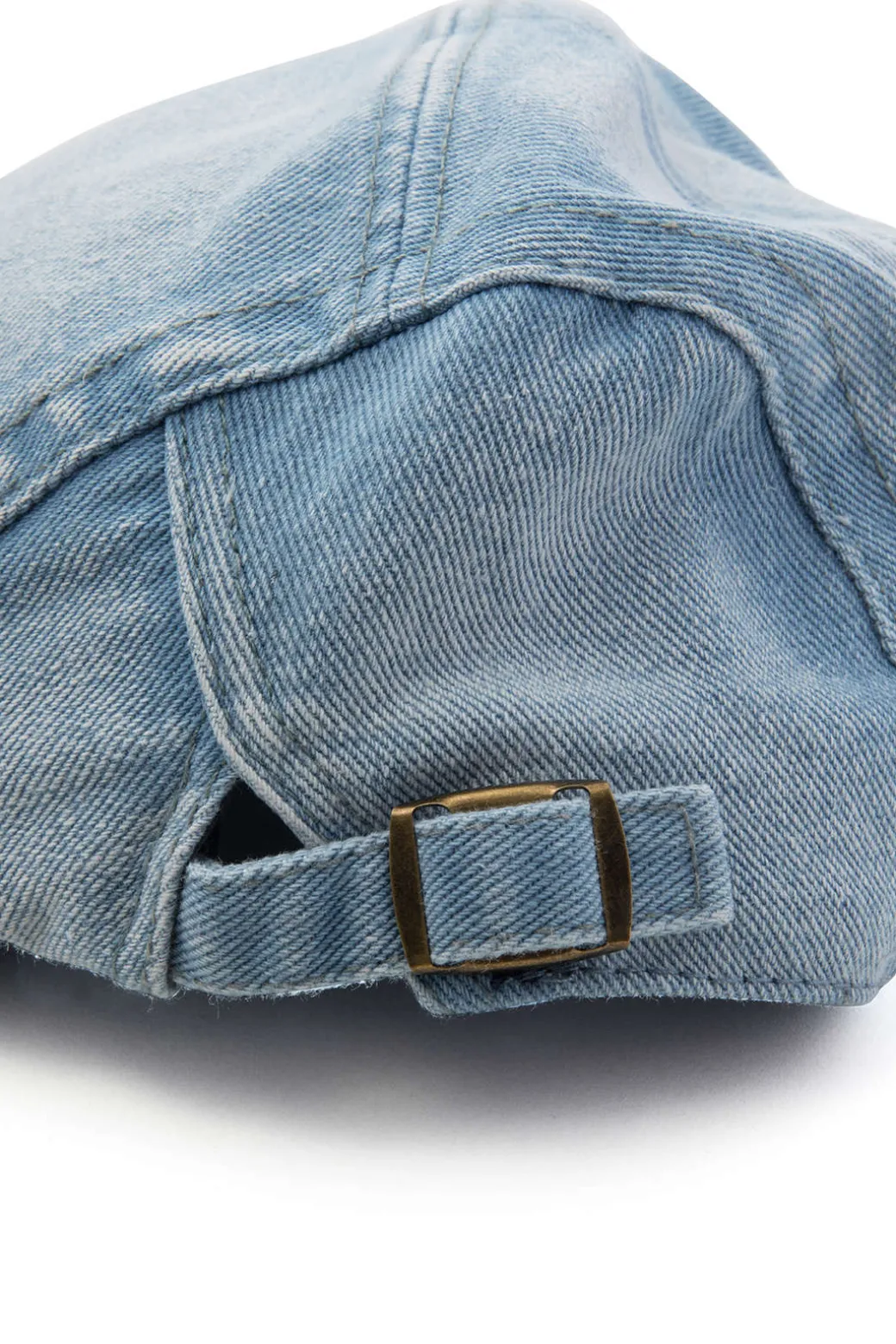 Clearance Denim Flat Cap Accessories