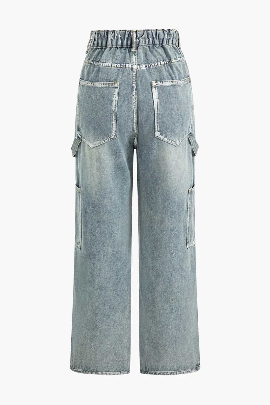 New Denim Patchwork Design Jeans Jeans