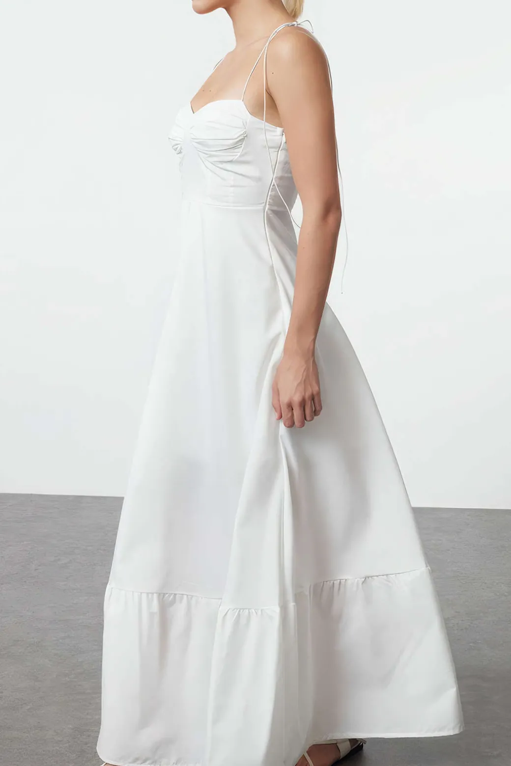 New Layered Slip Chiffon Sleeveless Maxi Dress Maxi Dresses