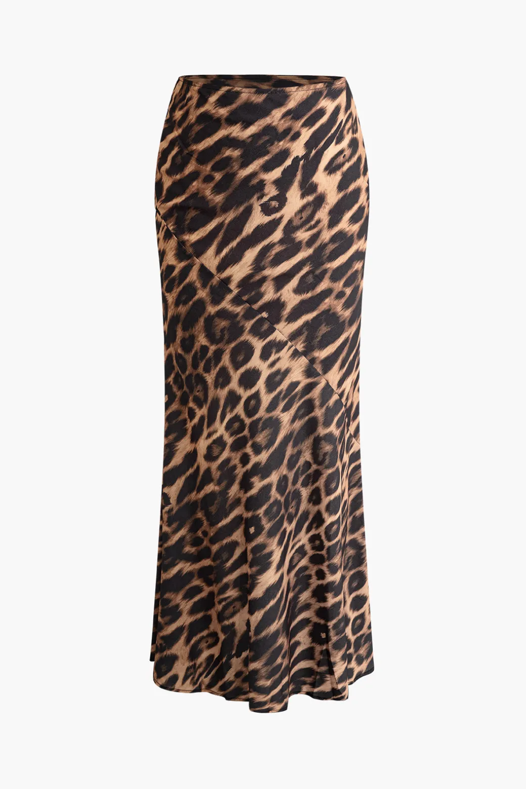 Cheap Leopard Print Mermaid Skirt Skirts