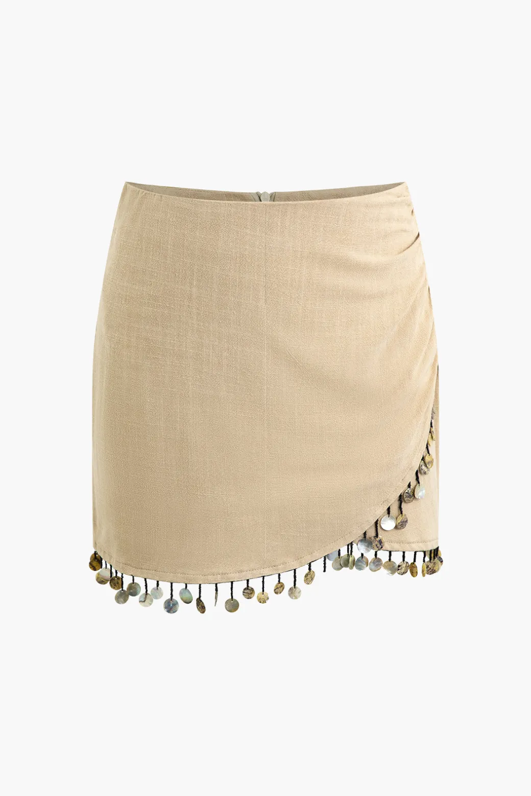 Flash Sale Linen Disc Tassel Skirt Skirts
