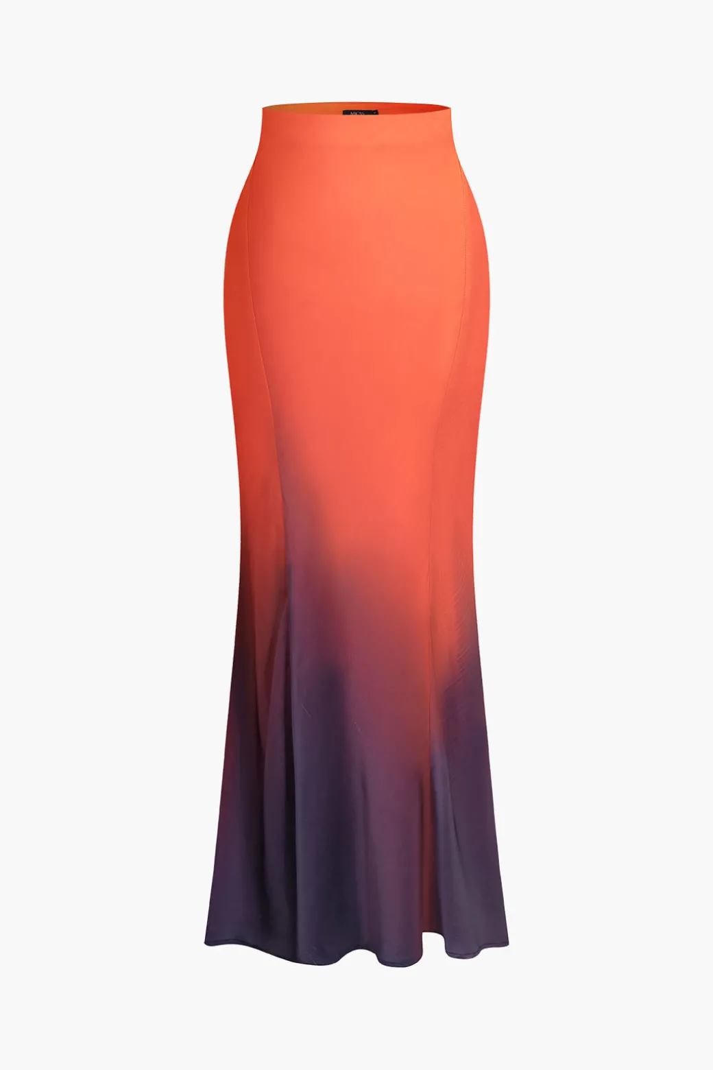 Discount Ombre Mermaid Maxi Skirt Skirts