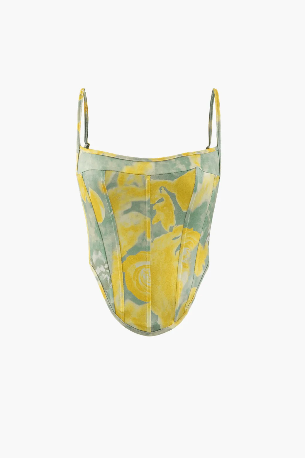 Outlet Printed Corset Cami Top And Mini Skirt Set Skirt Sets | Vacation Sets