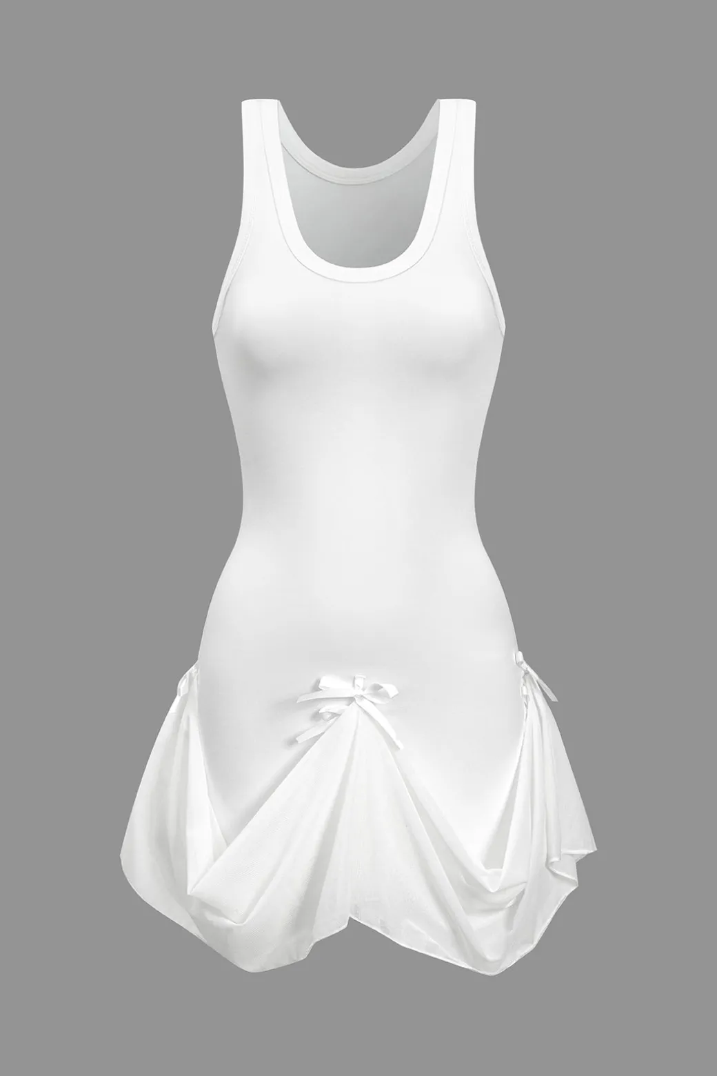 Online Reversible Bow Tie Tank Mini Dress Mini Dresses