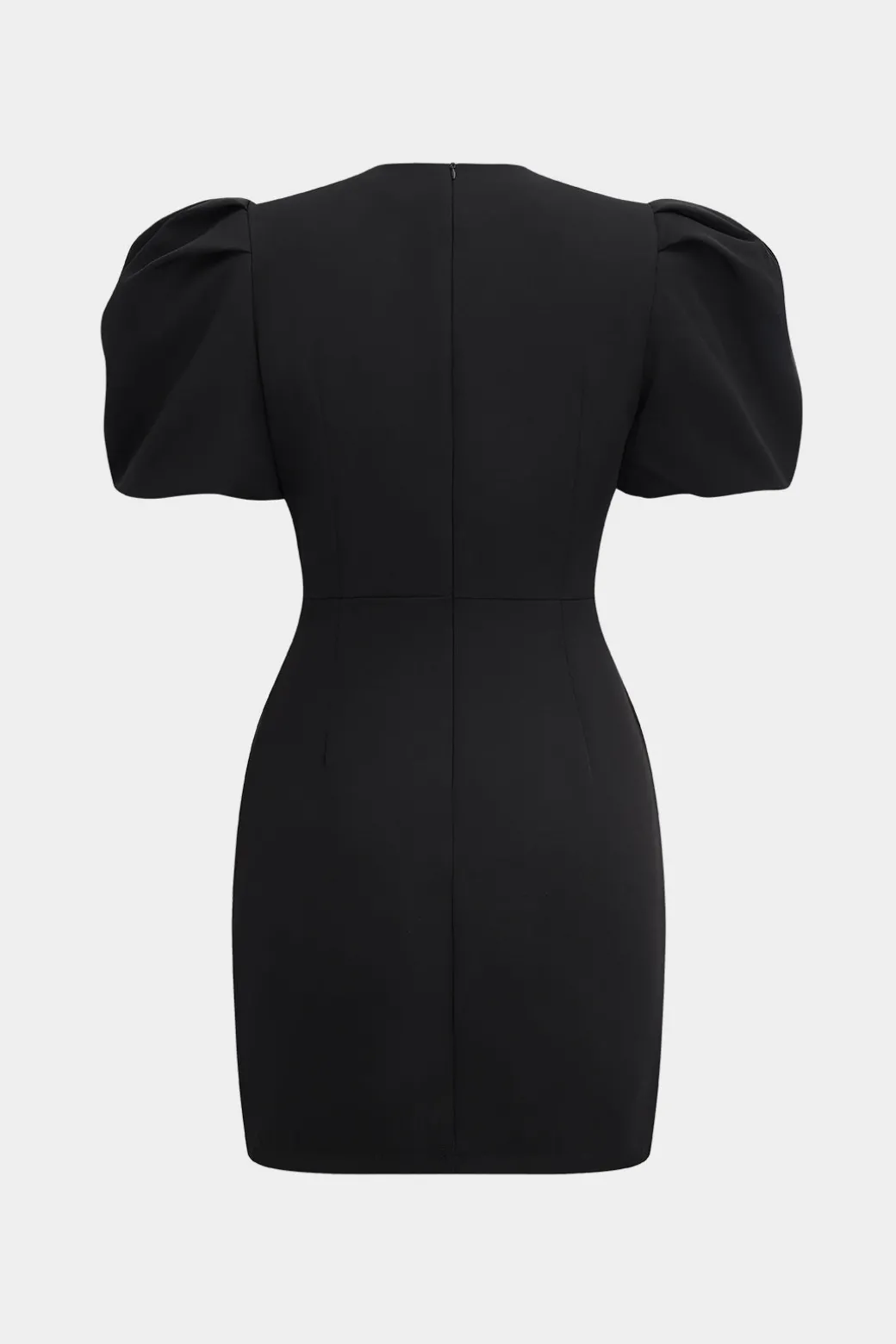 Discount Rhinestone Bow Cut Out Mini Dress Mini Dresses