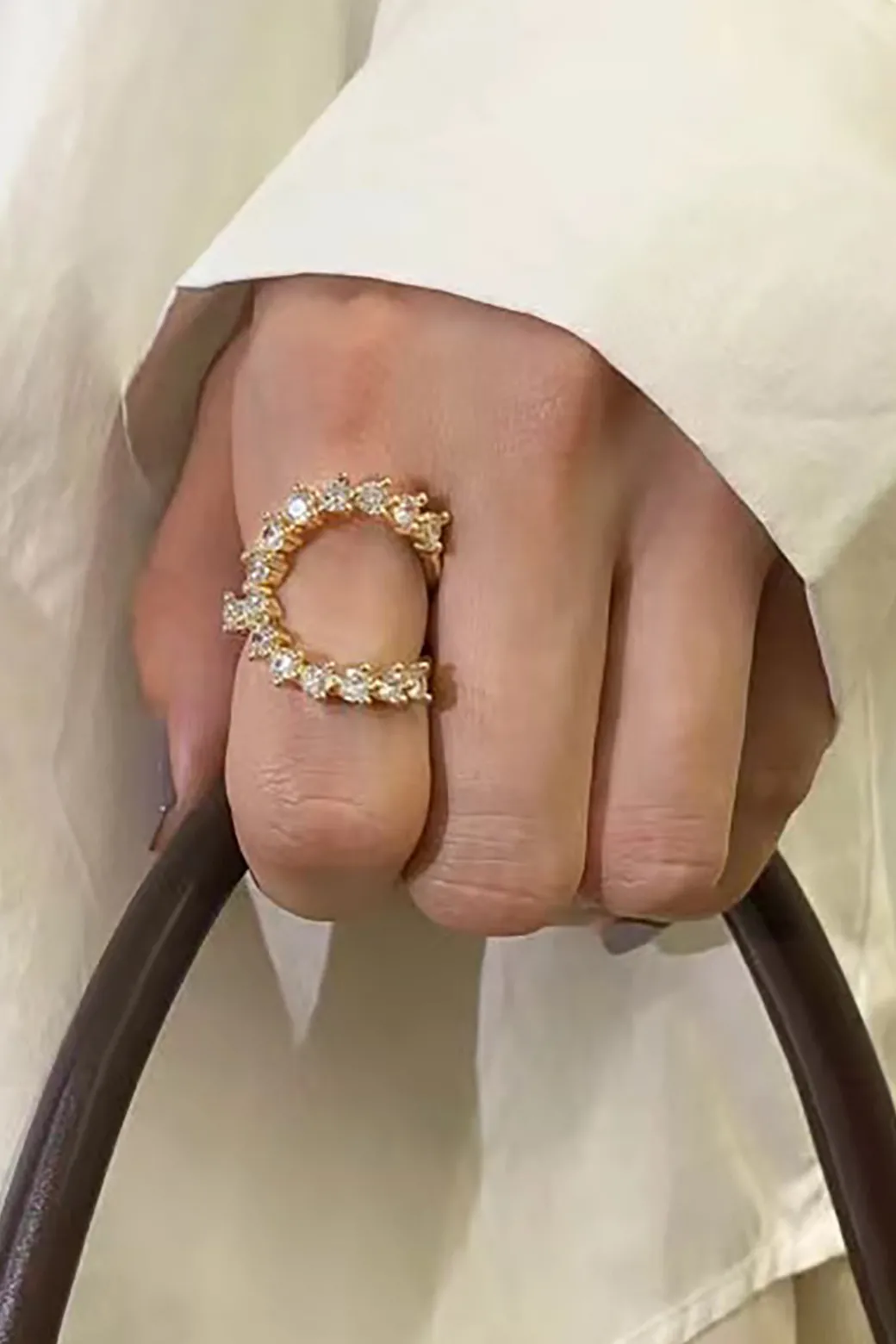 Fashion Rhinestone Rings Accessories