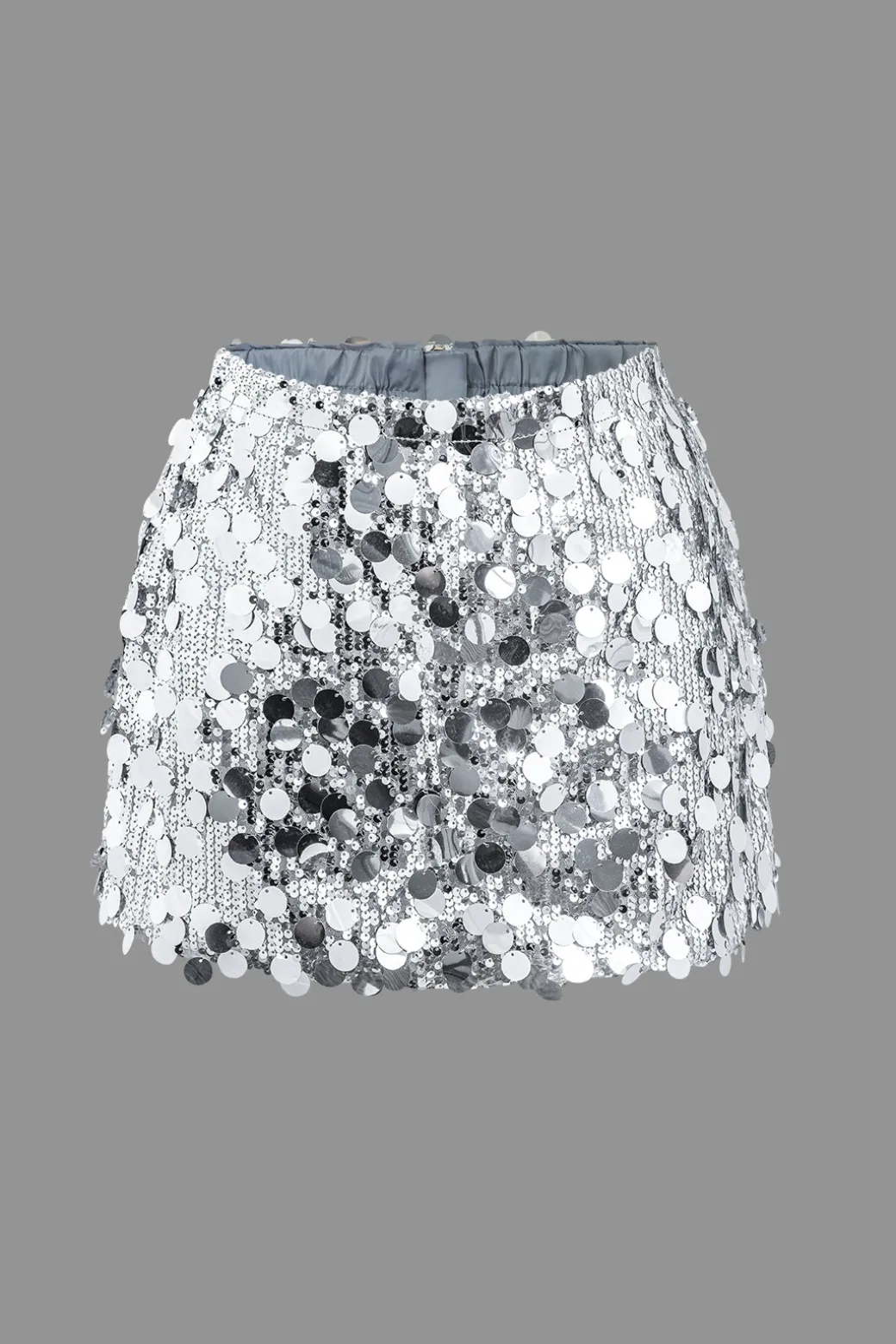 Fashion Sequin Mesh Mini Skirt Skirts