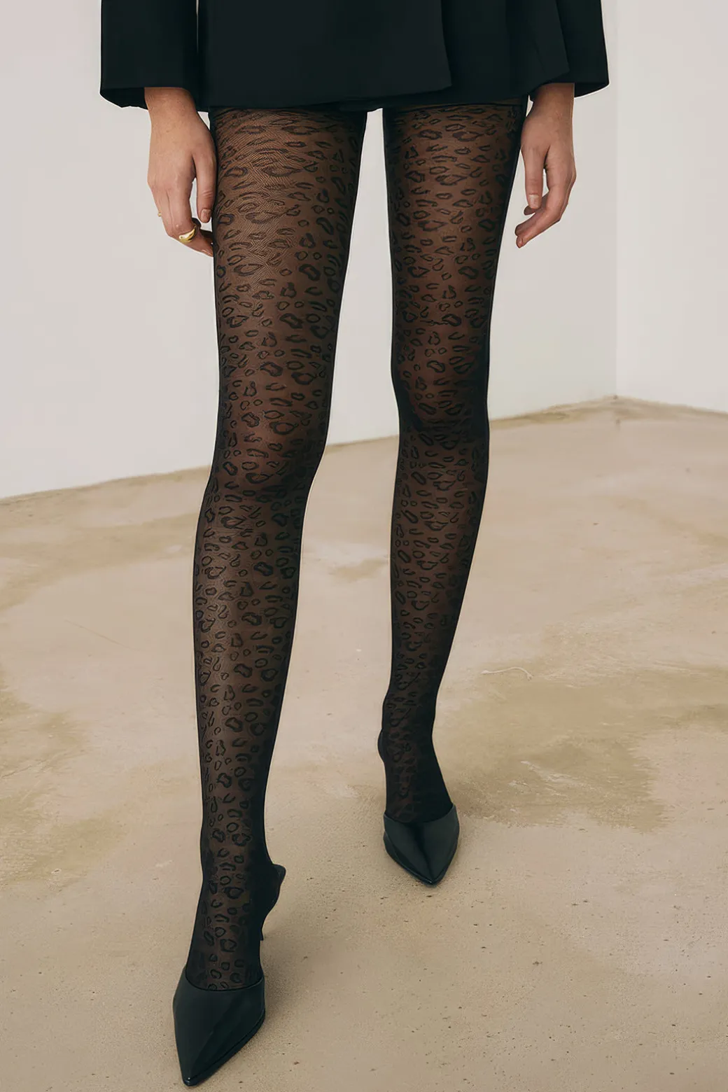 Flash Sale Sheer Abstract Pattern Tights Tights | Accessories