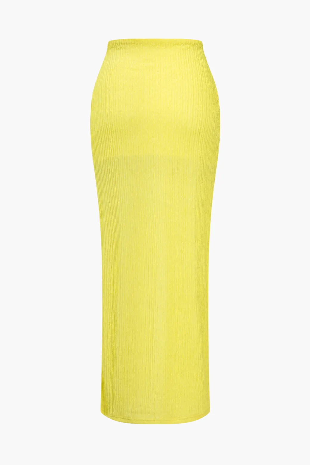 Sale Solid Crop Tank Top And Slit Twist Knot Skirt Set Skirt Sets | Vacation Sets
