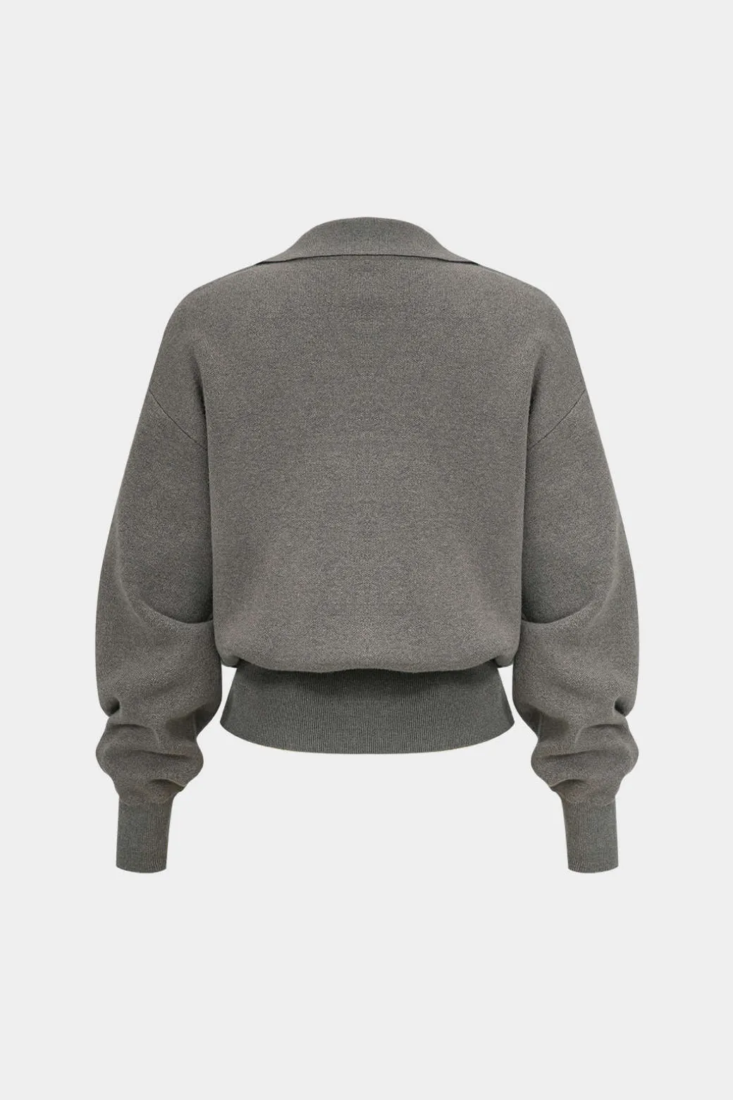Best Sale Solid Knit Pocket Cardigan Outerwear | Knitwear