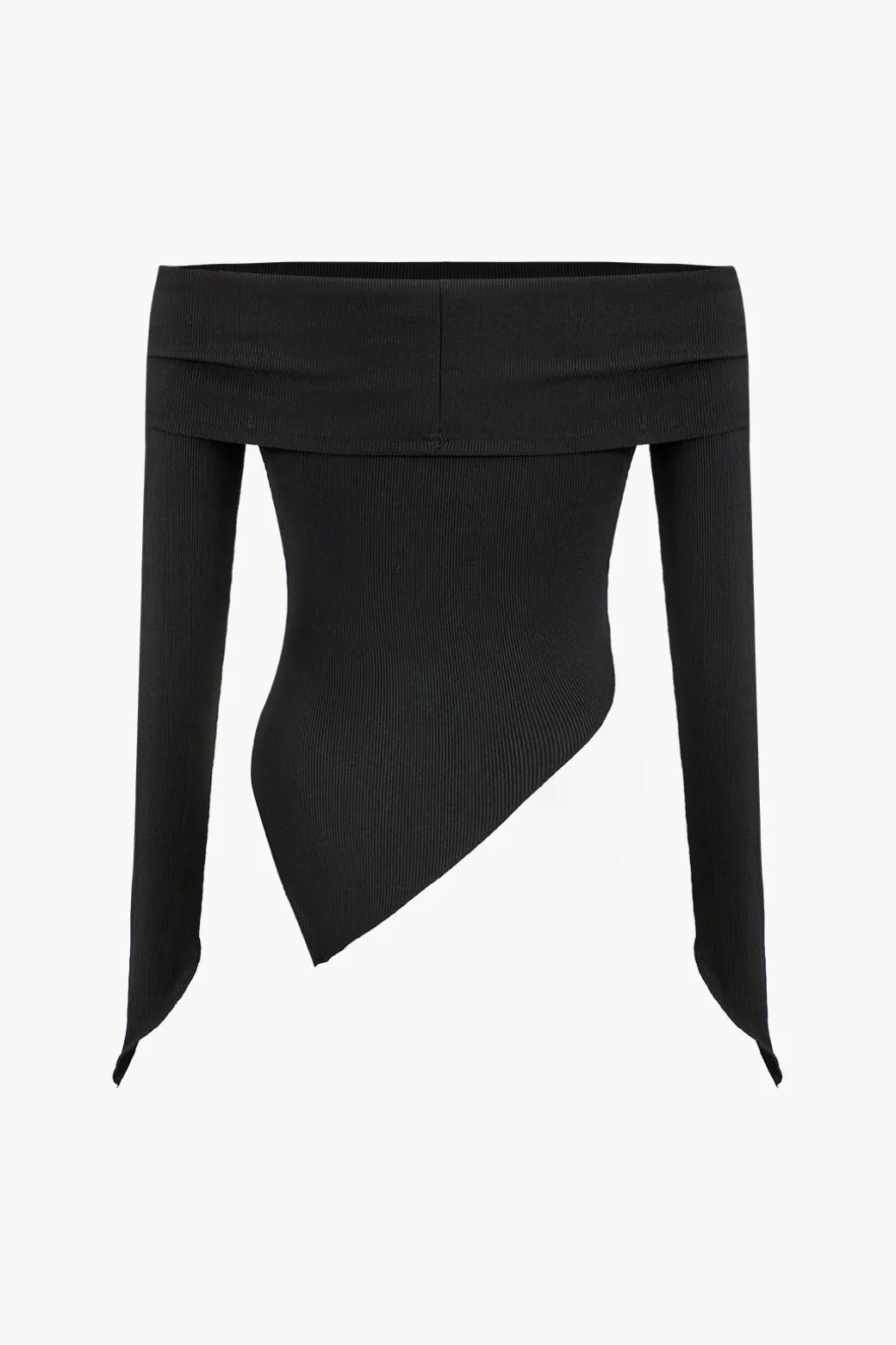 New Solid Off Shoulder Top And Trouser Set Pant Sets