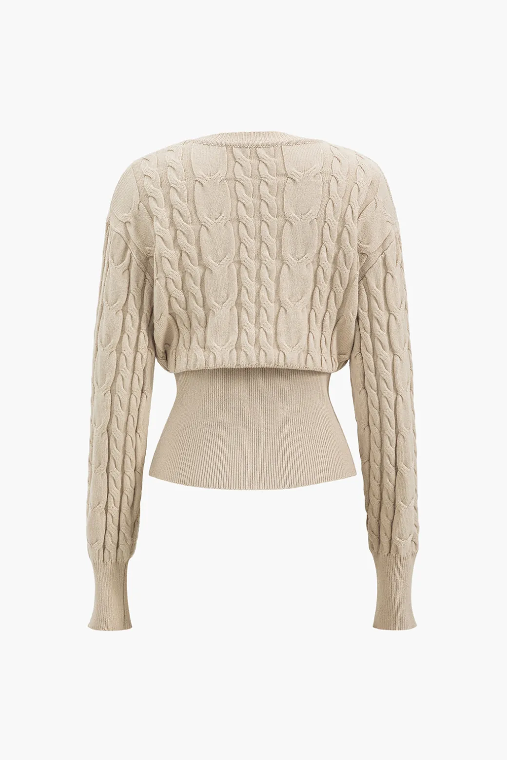 Outlet Sweater Zipper Long-Sleeve Top Knit Tops