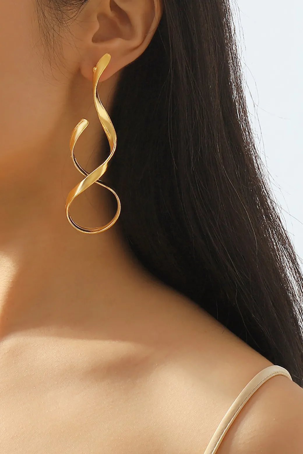 Fashion Swirl Spiral Earrings Earrings | Accessories