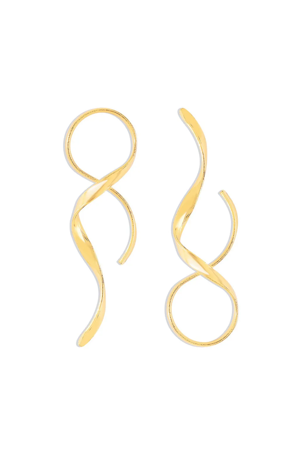 Fashion Swirl Spiral Earrings Earrings | Accessories